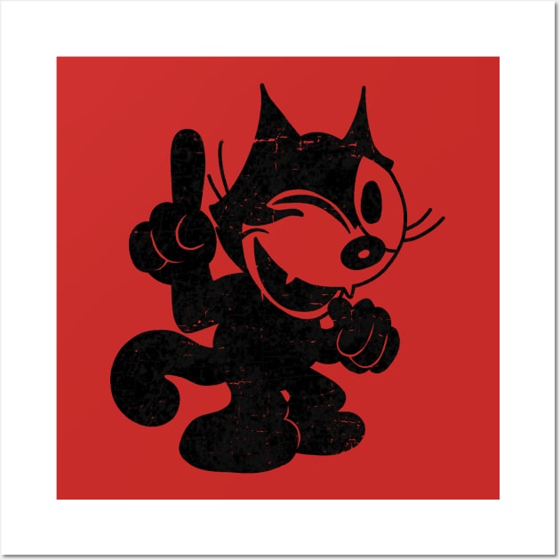 Felix the cat Wall Art by valentinahramov